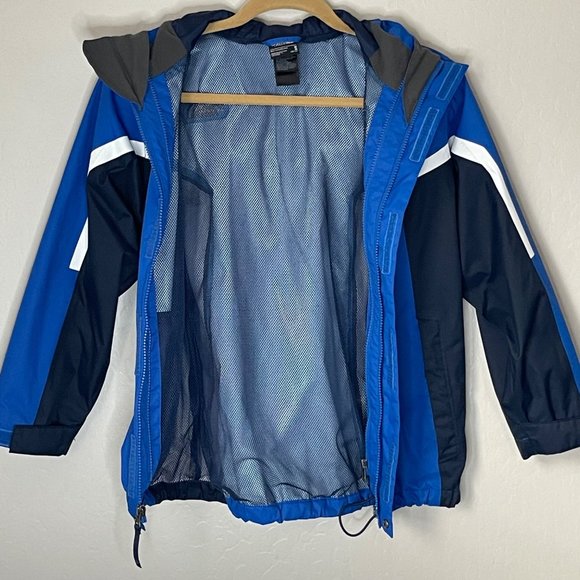 Youth The North Face Blue Triclimate 3-in-1 HyVent Boy's Medium 10/12 Waterproof - Picture 8 of 12